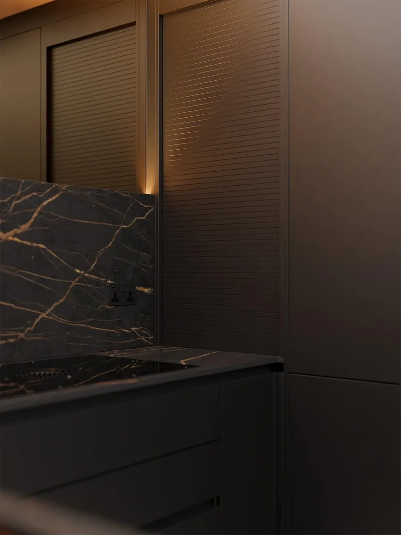 Slab Collection kitchen view 8