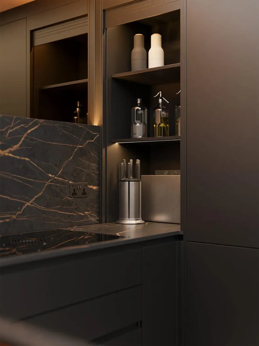 Slab Collection kitchen view 9