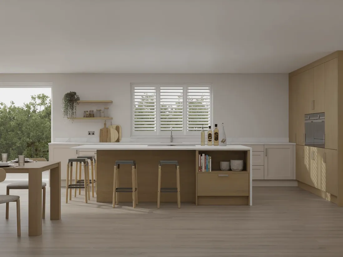 Shaker Collection kitchen view 1