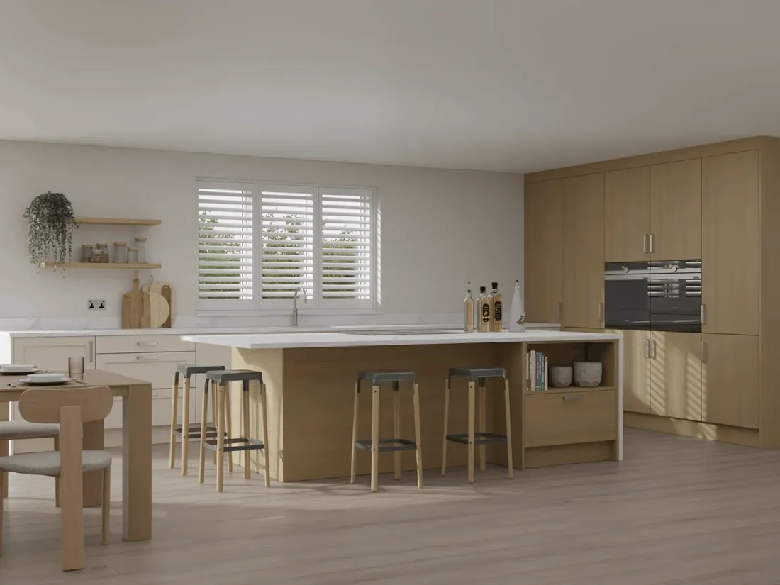 Shaker Collection kitchen view 4