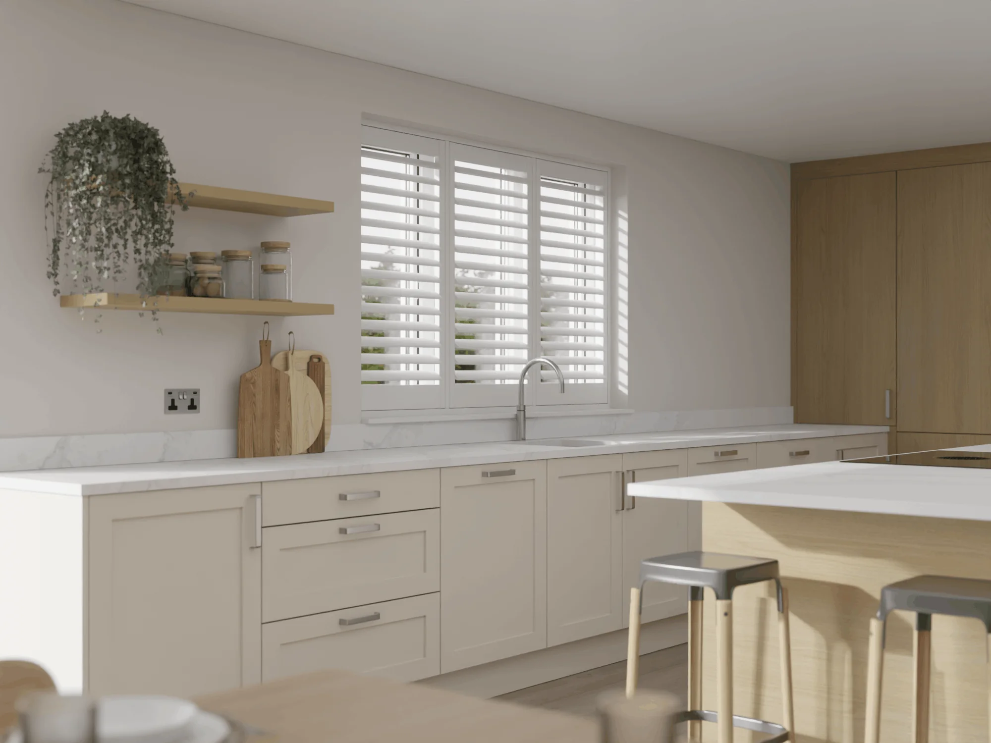 Shaker kitchen by Guirard
