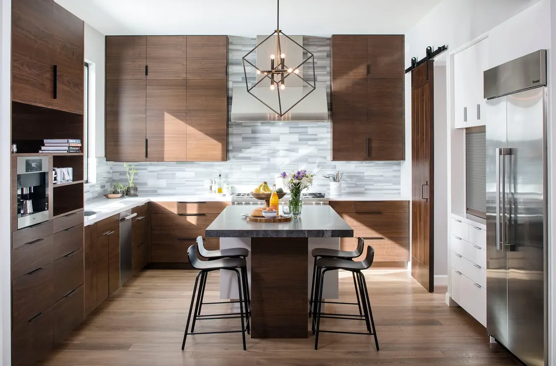 Slab Collection kitchen view 17