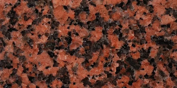 Balmoral Red granite countertop sample